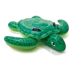 INTEX - Flotador Inflable De Tortuga con Asas – Ideal para Piscina 57524