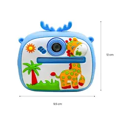 INNOVA - Cámara Instantánea Para Niños Impresión Térmica Fotos Y Video Azul Azul