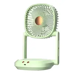 GENERICO - Ventilador De Escritorio Y Pared Recargable