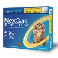 CATLIKE - Antiparasitario Nexgard Spectra 3, 5 a 7 Kilos