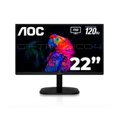 AOC - Monitor 22B35HM23 Plano 215 LED Full HD 120Hz Negro