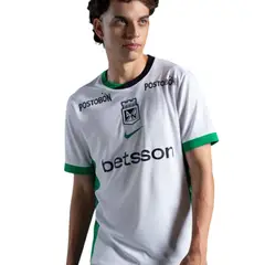 NIKE - Camiseta Atletico Nacional STAD AW 2026 Hombre-Blanco