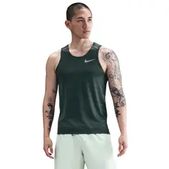 NIKE - Camiseta Sin Mangas Df Miler Ta Hombre-Verde
