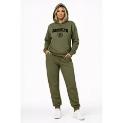 YOGA & GYM - Sudadera casual con capucha y estampado urbano talla SM unisex cómodo