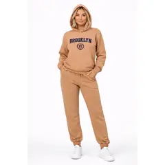 YOGA & GYM - Sudadera casual con capucha y estampado urbano talla SM unisex cómodo