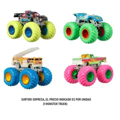 HOT WHEELS - Monster Trucks Glow In The Dark Surtido Sorpresa