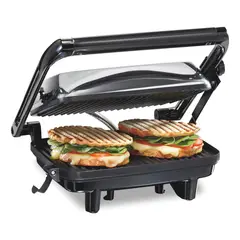 HAMILTON BEACH - Parrilla Panini Press 25460a 180° 20x25 Cm