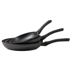 BERGNER - JUEGO DE SARTENES 3PZS ALUMINIO FORJADO IND WILLOW SG 2024 Y 28CMS