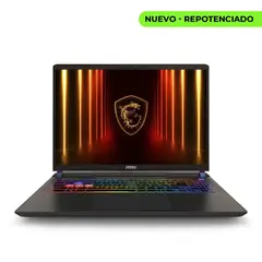 MSI - PORTATIL GAMER VECTOR HXAI A2XWHG - ULTRA 7 255HX -RAM 24GB - SSD 1TB - RTX 5070TI 12GB