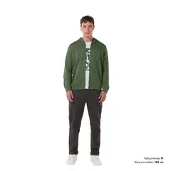 TOTTO - Buzo Tipo Hoodie Tawen Verde Para Hombre