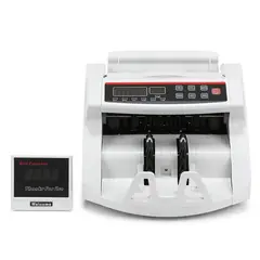 GENERICO - Contadora de Billetes y Monedas con Detector de Falsos Integrado