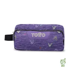 TOTTO - Cartuchera Multiuso Escolar Agapec Mujer Morado