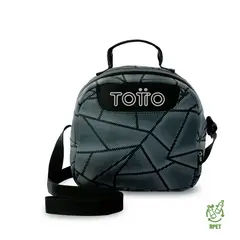 TOTTO - Lonchera Con Porta Comidas Borrador Gris Hombre