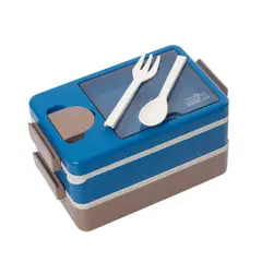 TOTTO - Portacomidas Keiko Azul/Café