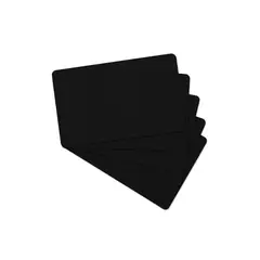 GENERICO - 10 Tarjetas Negras NFC NTAG215 PVC