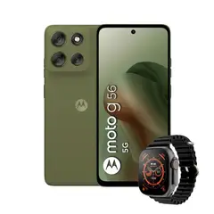 MOTOROLA - Celular G56 256GB 8GB Ram 5G Verde + Smartwatch