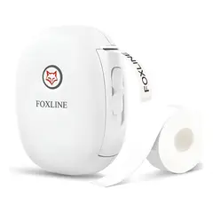 GENERICO - Impresora Térmica Portátil Bluetooth Foxline F10 Etiquetas