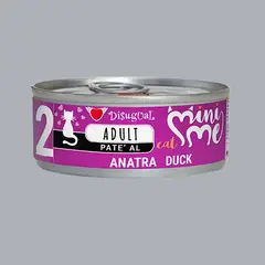 GENERICO - Disugual Mini Me 2 Pato Alimento Húmedo Gatos 85gr