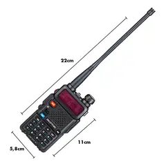 BAOFENG - Uv5r Radio Walkie Tolkie Comunicador Profesional Uhf vhf