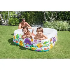 INTEX - Piscina Inflable Animales Marinos 340l 57471np