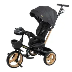 EBABY - Triciclo Paseador EB390A NEGRO