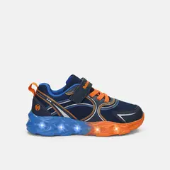 BUBBLE GUMMERS - Tenis Con Luces Para Niño Bubblegummers Azul Oberon