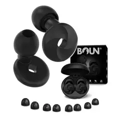 BOUN - Tapones Suaves para Oídos con Cancelación de Ruido para Dormir Cómodamente Aislantes del Sonido