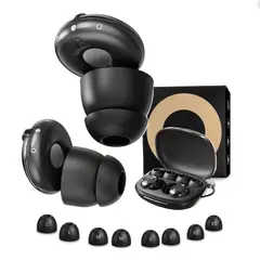 BOUN - Tapones para Oídos de Silicona con Reducción de Ruido Ajustable Cómodos