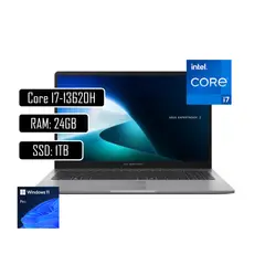ASUS - PORTATIL EXPERTBOOK INTEL CORE I7-13620H RAM 24GB SSD 1TB/ 15.6 PULGADAS/WIN11 PRO