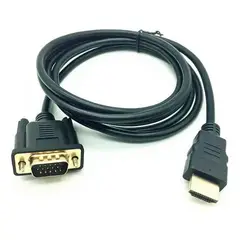 GENERICO - Cable Hdmi A Vga 1080p 1,8m Uni-direccional