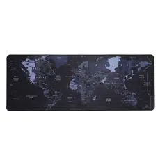GENERICO - Mouse Pad Gamer Gigante Alfombra de escritorio 90x40Cm MapaMundi