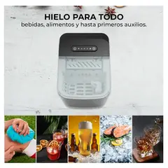 GENERICO - Maquina de Hielo Portatil 26 Lb para Cubitos Uso Domestico