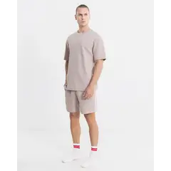 ATMOS - Bermuda Texturizada Para Hombre Café
