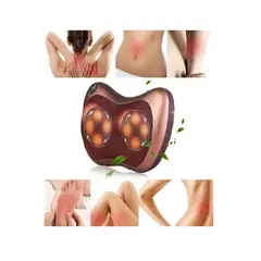 GENERICO - Cojín Masajeador almohada Vibrador Espalda Lumbar Cervical Pies