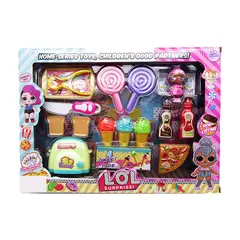 GENERICO - Juguete Kit Comida Juguete De Utencilios De Cocina Para Niñas