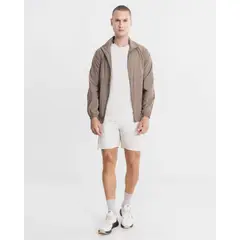 ATMOS - Chaqueta Rompevientos Cortes Técnicos Para Hombre Café