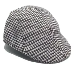 VELBROS - Boina Inglesa Hombre Mujer Sol Gorra Gorro Sombrero - Crema