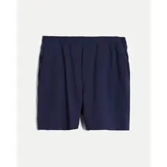 ATMOS - Short Training Largo Con Biker Para Hombre Azul