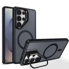 GENERICO - Case Ventana Soporte Y Carga Inalámbrica Compatible Samsung S25 Ultra