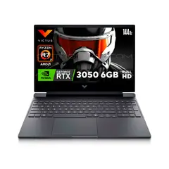 HP - Portátil Gamer Victus 15-fb3019la AMD R7-7445HS 8GB RAM 512GB SSD RTX3050 6GB