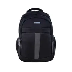 BIN - Morral Bordado Gris Ponasso Negro