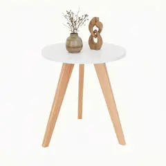 GENERICO - Mesa Auxiliar Nórdica Decorativa Mediana