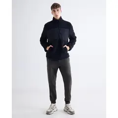 SEVEN SEVEN - Jogger Con Pretina Encauchada Para Hombre Gris