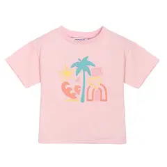 CODELIN - Camiseta Manga Corta Bebe Niña 130614A Codelín Rosa