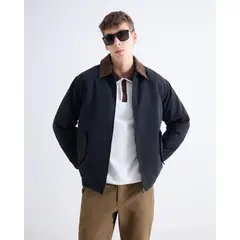 SEVEN SEVEN - Chaqueta Para Hombre Bomber Color Negro Marca #45080486