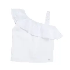 CODELIN - Camiseta Manga Sisa Niña 330730A Codelín Blanco