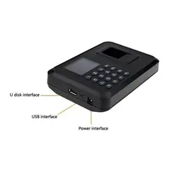 GENERICO - Reloj Biometrico De Asistencia Con Huella Digital