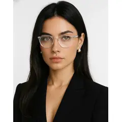 BUHO PARIS - Montura De Acetato para Damas Transparentes