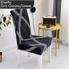 CHINA GLAZE - Protector Individual Forro Sillas Comedor Oficina Lavable X4