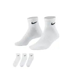 NIKE - Medias Hombre Everyday Cushioned SX7667-100 Blanco Training
